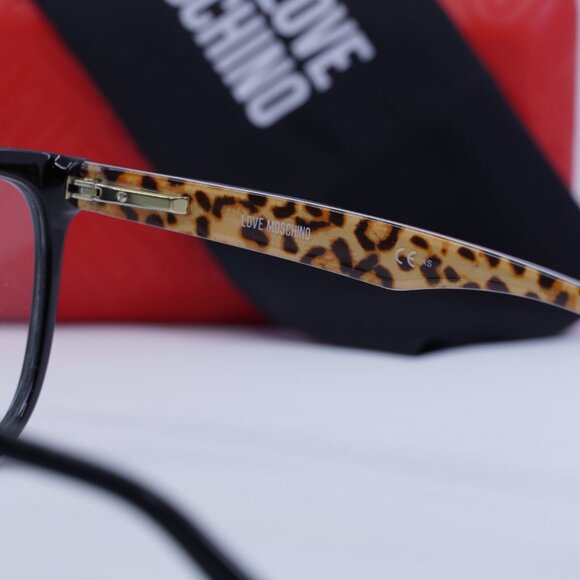 Final Price! Moschino MOL509 080700 Black Eyeglasses 54mm - Picture 9 of 12